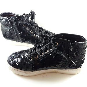 Steve Madden Girls JSmiley High Top Sneakers